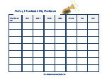 instrument practice chart